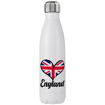 England flag, Stainless steel, double-walled, 750ml