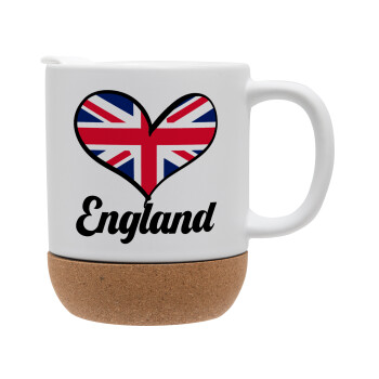 England flag, Ceramic coffee mug Cork (MAT), 330ml (1pcs)