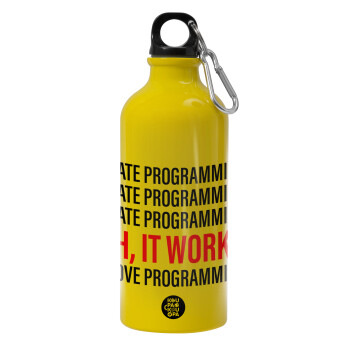 I hate programming!!!, Water bottle 600ml