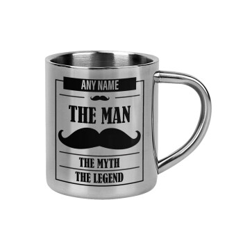 The man, the myth, Mug Stainless steel double wall 300ml