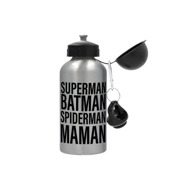 MAMAN, Metallic water jug, Silver, aluminum 500ml