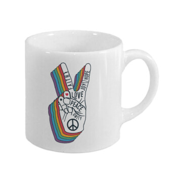 Peace Love Joy, Κουπάκι κεραμικό, για espresso 150ml