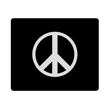 Peace, Mousepad ορθογώνιο 23x19cm