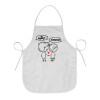 Chef Apron Short Full Length Adult (63x75cm)