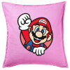 Sofa cushion Pink 50x50cm includes filling