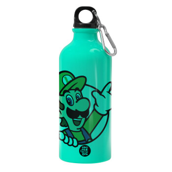 Super mario Luigi win, Water bottle 600ml