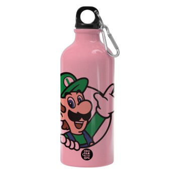 Super mario Luigi win, Water bottle 600ml