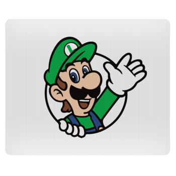 Super mario Luigi win, Mousepad rect 23x19cm