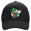 Adult Ultimate Hat BLACK, (100% COTTON DRILL, ADULT, UNISEX, ONE SIZE)