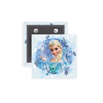 Frozen Elsa, Κονκάρδα παραμάνα τετράγωνη 5x5cm