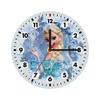 Frozen Elsa, Wooden wall clock (20cm)