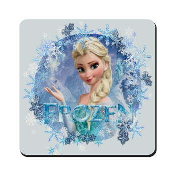 Frozen Elsa, Τετράγωνο μαγνητάκι ξύλινο 9x9cm