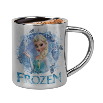 Frozen Elsa, Double-wall metal cup for espresso (220ml)