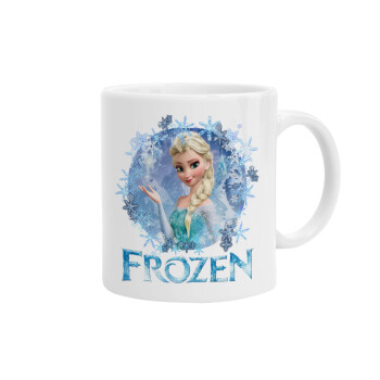 Frozen Elsa, Ceramic coffee mug, 330ml (1pcs)