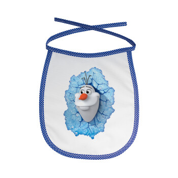 Frozen Olaf, Σαλιάρα μωρού αλέκιαστη με κορδόνι Μπλε