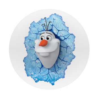 Frozen Olaf, Mousepad Round 20cm