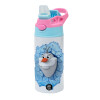 Children's hot water bottle, stainless steel, with safety straw, Pink/BlueCiel (360ml) BPA FREE