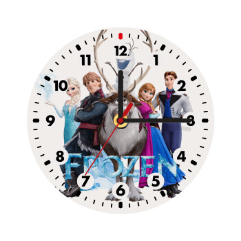 Frozen, Wooden wall clock (20cm)