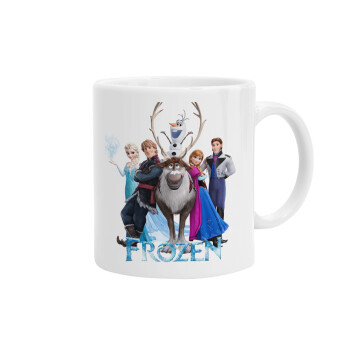 Frozen, Ceramic coffee mug, 330ml (1pcs)
