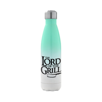 The Lord of the Grill, Metal mug thermos Green/White (Stainless steel), double wall, 500ml