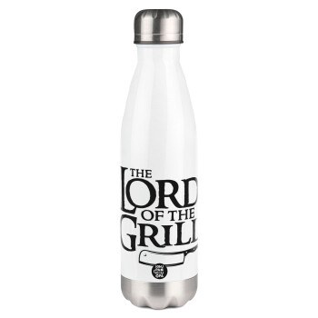 The Lord of the Grill, Metal mug thermos White (Stainless steel), double wall, 500ml