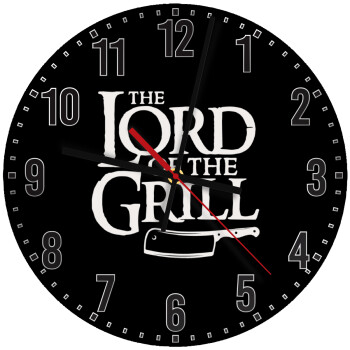 The Lord of the Grill, Ρολόι τοίχου ξύλινο (30cm)