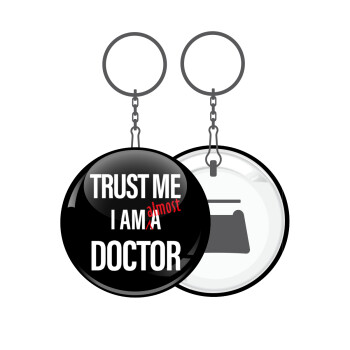 Trust me, i am (almost) Doctor, Μπρελόκ μεταλλικό 5cm με ανοιχτήρι