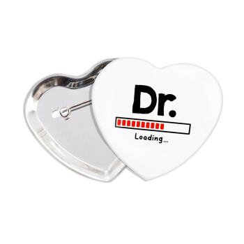 DR. Loading..., Κονκάρδα παραμάνα καρδιά (57x52mm)