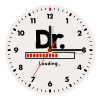 Wooden wall clock (20cm)