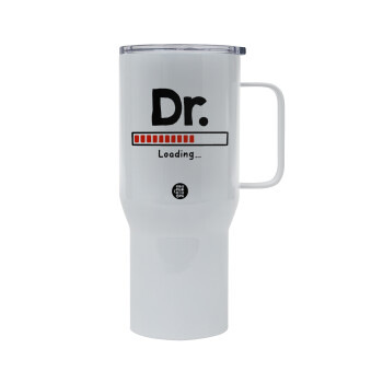 DR. Loading..., Mega Stainless steel Tumbler with lid, double wall 750L