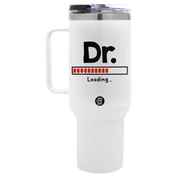 DR. Loading..., Mega Stainless steel Tumbler with lid, double wall 1,2L