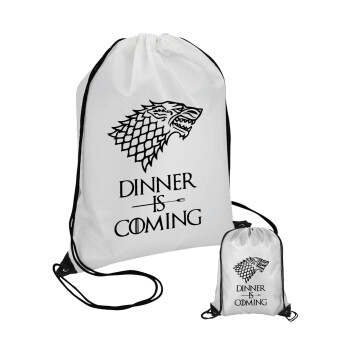 Dinner is coming (GOT), Pouch bag with black cords (1 piece)