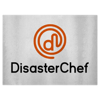 Disaster Chef, Επιφάνεια κοπής γυάλινη (38x28cm)