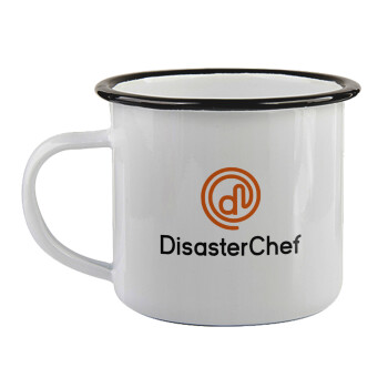 Disaster Chef, Κούπα εμαγιέ με μαύρο χείλος 360ml