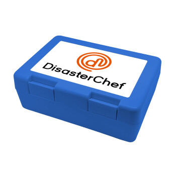Disaster Chef, Παιδικό δοχείο κολατσιού ΜΠΛΕ 185x128x65mm (BPA free πλαστικό)
