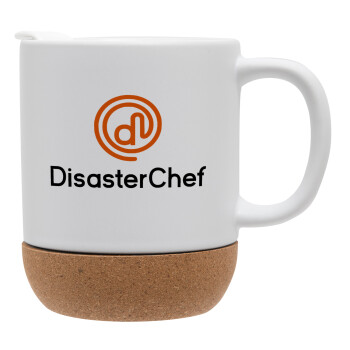 Disaster Chef, Κούπα, κεραμική με βάση φελού και καπάκι (ΜΑΤ), 330ml (1 τεμάχιο)