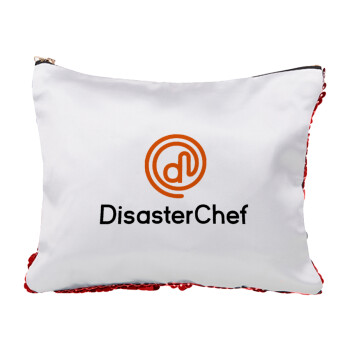 Disaster Chef, Red sequin cosmetic bag