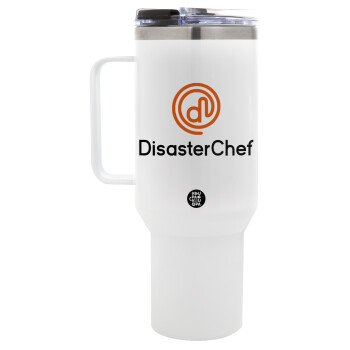 Disaster Chef, Mega Tumbler με καπάκι, διπλού τοιχώματος (θερμό) 1,2L