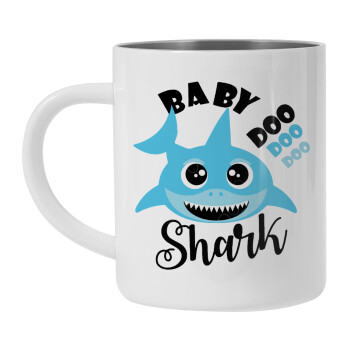 Baby Shark (boy), Κούπα Ανοξείδωτη διπλού τοιχώματος 450ml