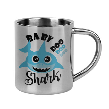 Baby Shark (boy), Κούπα Ανοξείδωτη διπλού τοιχώματος 300ml