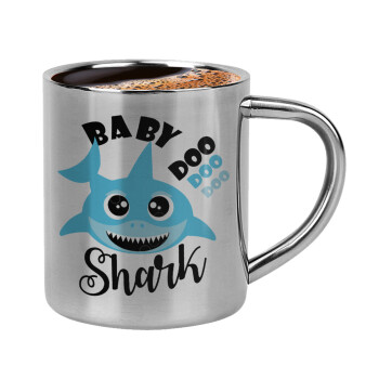 Baby Shark (boy), Κουπάκι μεταλλικό διπλού τοιχώματος για espresso (220ml)