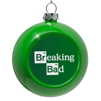 Breaking Bad, Green Christmas tree ornament bauble 8cm