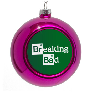 Breaking Bad, Purple Christmas tree ornament bauble 8cm