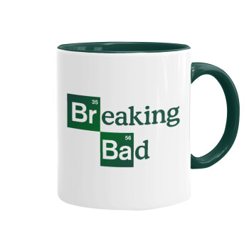 Breaking Bad, Κούπα χρωματιστή πράσινη, κεραμική, 330ml