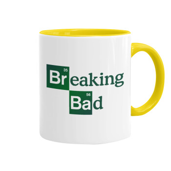 Breaking Bad, Mug colored yellow, ceramic, 330ml