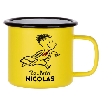Le Petit Nicolas, Κούπα Μεταλλική εμαγιέ ΜΑΤ Κίτρινη 360ml