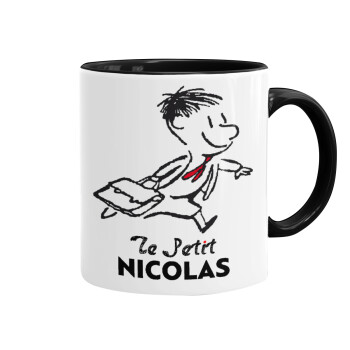 Le Petit Nicolas, Mug colored black, ceramic, 330ml