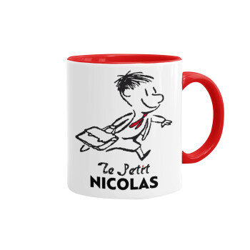 Le Petit Nicolas, Mug colored red, ceramic, 330ml