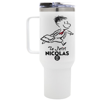 Le Petit Nicolas, Mega Tumbler με καπάκι, διπλού τοιχώματος (θερμό) 1,2L