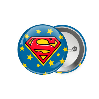 Superman Blue, Κονκάρδα παραμάνα 7.5cm